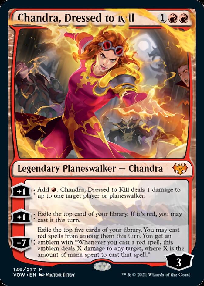 Chandra, Dressed to Kill [Innistrad: Crimson Vow] | Dragon's Lair Comics and Fantasy Houston TX