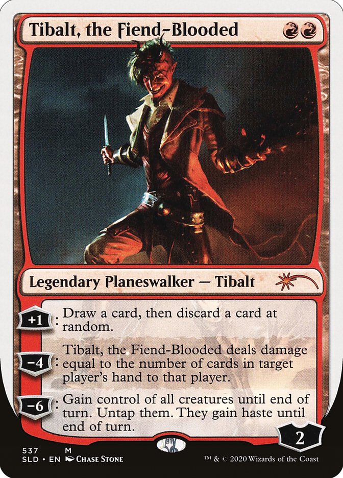 Tibalt, the Fiend-Blooded [Secret Lair Drop Promos] | Dragon's Lair Comics and Fantasy Houston TX