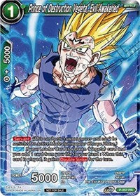 Prince of Destruction Vegeta, Evil Awakened (P-257) [Promotion Cards] | Dragon's Lair Comics and Fantasy Houston TX