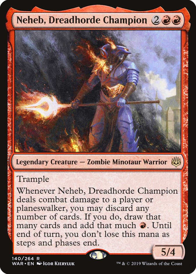 Neheb, Dreadhorde Champion [War of the Spark] | Dragon's Lair Comics and Fantasy Houston TX