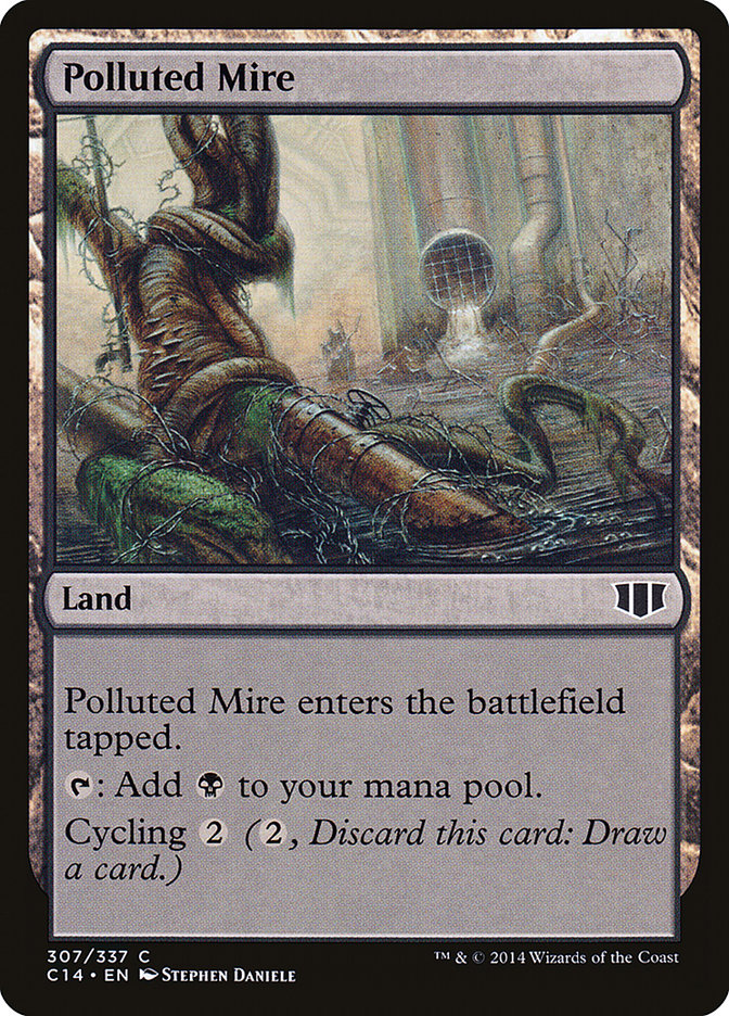 Polluted Mire [Commander 2014] | Dragon's Lair Comics and Fantasy Houston TX