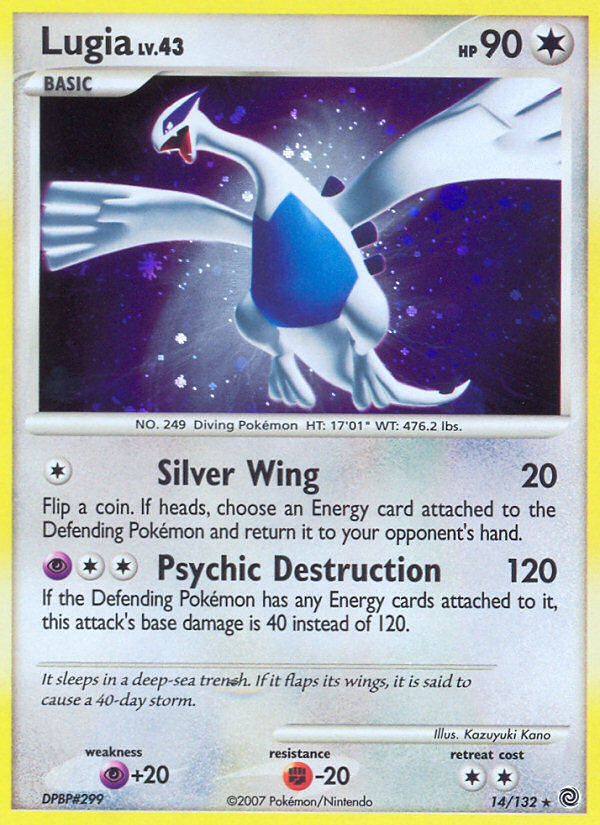 Lugia (14/132) [Diamond & Pearl: Secret Wonders] | Dragon's Lair Comics and Fantasy Houston TX