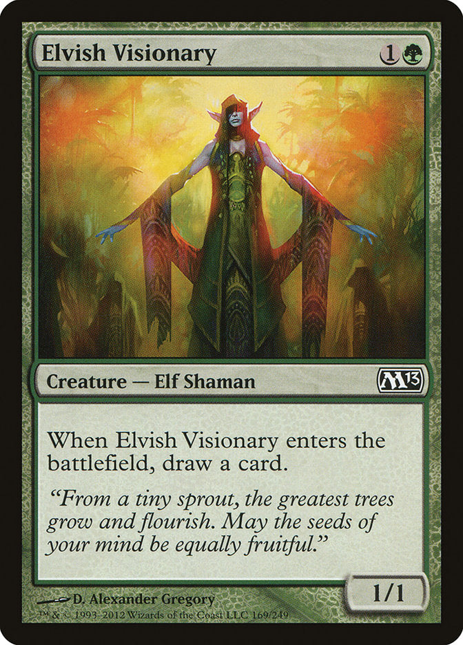 Elvish Visionary [Magic 2013] | Dragon's Lair Comics and Fantasy Houston TX