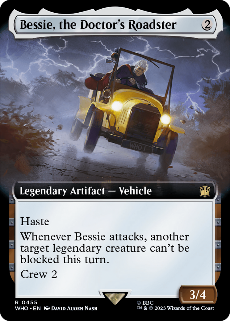 Bessie, the Doctor's Roadster (Extended Art) [Doctor Who] | Dragon's Lair Comics and Fantasy Houston TX