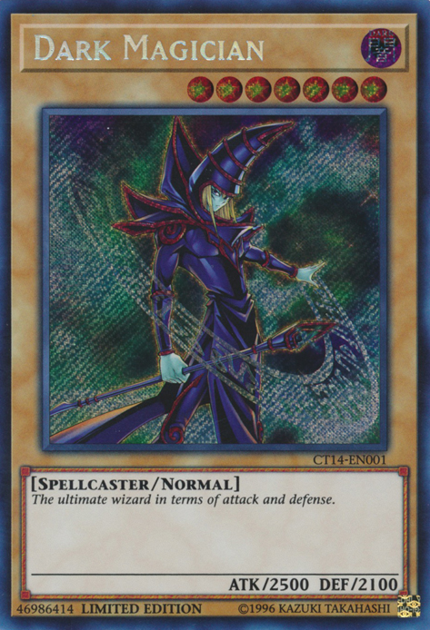 Dark Magician [CT14-EN001] Secret Rare | Dragon's Lair Comics and Fantasy Houston TX