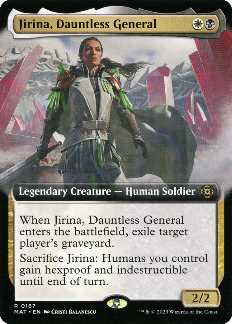 Jirina, Dauntless General (Extended Art) [March of the Machine: The Aftermath] | Dragon's Lair Comics and Fantasy Houston TX