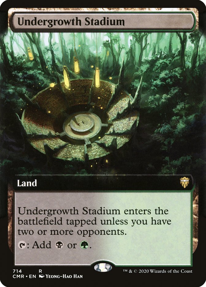 Undergrowth Stadium (Extended Art) [Commander Legends] | Dragon's Lair Comics and Fantasy Houston TX