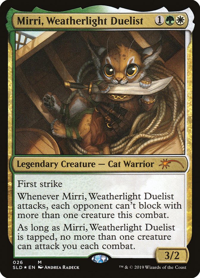 Mirri, Weatherlight Duelist [Secret Lair Drop Series] | Dragon's Lair Comics and Fantasy Houston TX