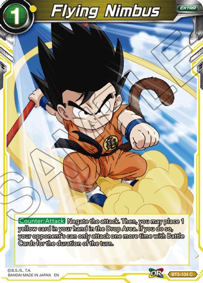 Flying Nimbus (Reprint) (BT3-104) [Battle Evolution Booster] | Dragon's Lair Comics and Fantasy Houston TX