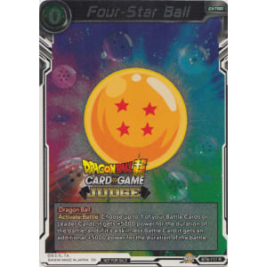 Four-Star Ball (BT6-117) [Judge Promotion Cards] | Dragon's Lair Comics and Fantasy Houston TX