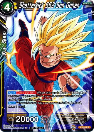 Shatterkick SS2 Son Gohan (P-099) [Promotion Cards] | Dragon's Lair Comics and Fantasy Houston TX