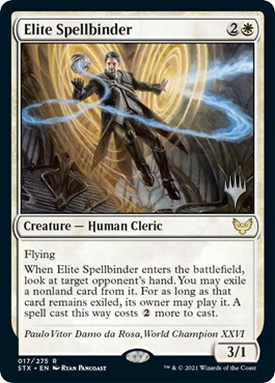 Elite Spellbinder (Promo Pack) [Strixhaven: School of Mages Promos] | Dragon's Lair Comics and Fantasy Houston TX