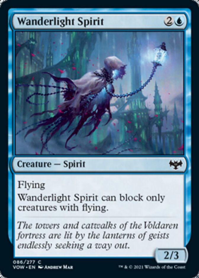 Wanderlight Spirit [Innistrad: Crimson Vow] | Dragon's Lair Comics and Fantasy Houston TX