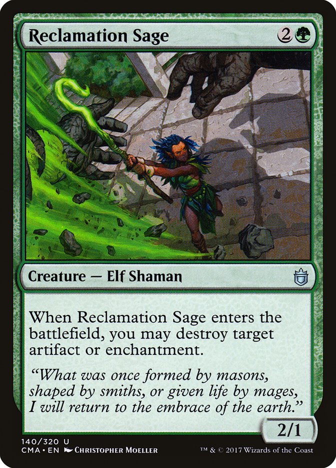 Reclamation Sage [Commander Anthology] | Dragon's Lair Comics and Fantasy Houston TX