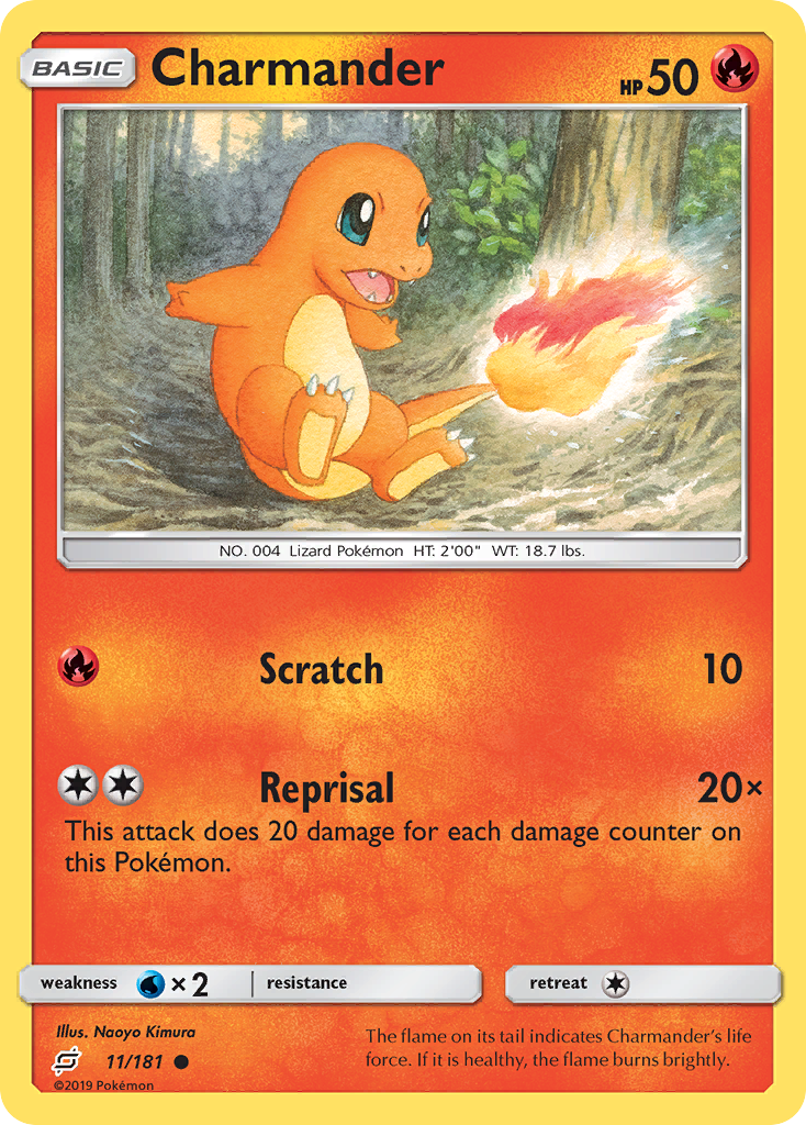 Charmander (11/181) [Sun & Moon: Team Up] | Dragon's Lair Comics and Fantasy Houston TX