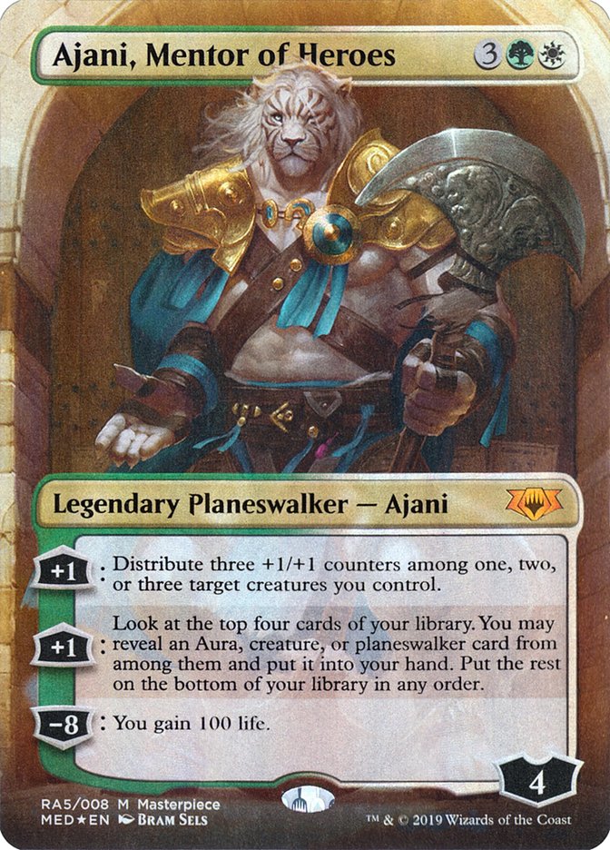 Ajani, Mentor of Heroes [Mythic Edition] | Dragon's Lair Comics and Fantasy Houston TX