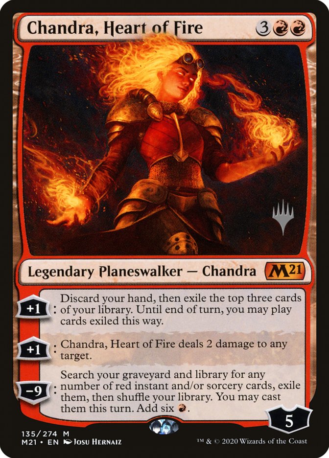 Chandra, Heart of Fire (Promo Pack) [Core Set 2021 Promos] | Dragon's Lair Comics and Fantasy Houston TX