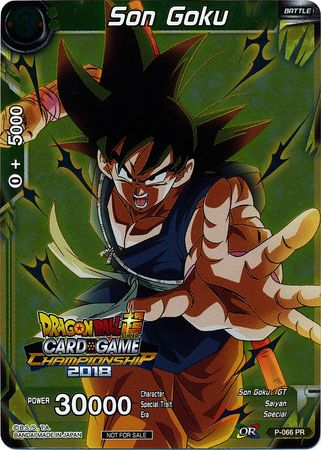 Son Goku (P-066) [Promotion Cards] | Dragon's Lair Comics and Fantasy Houston TX