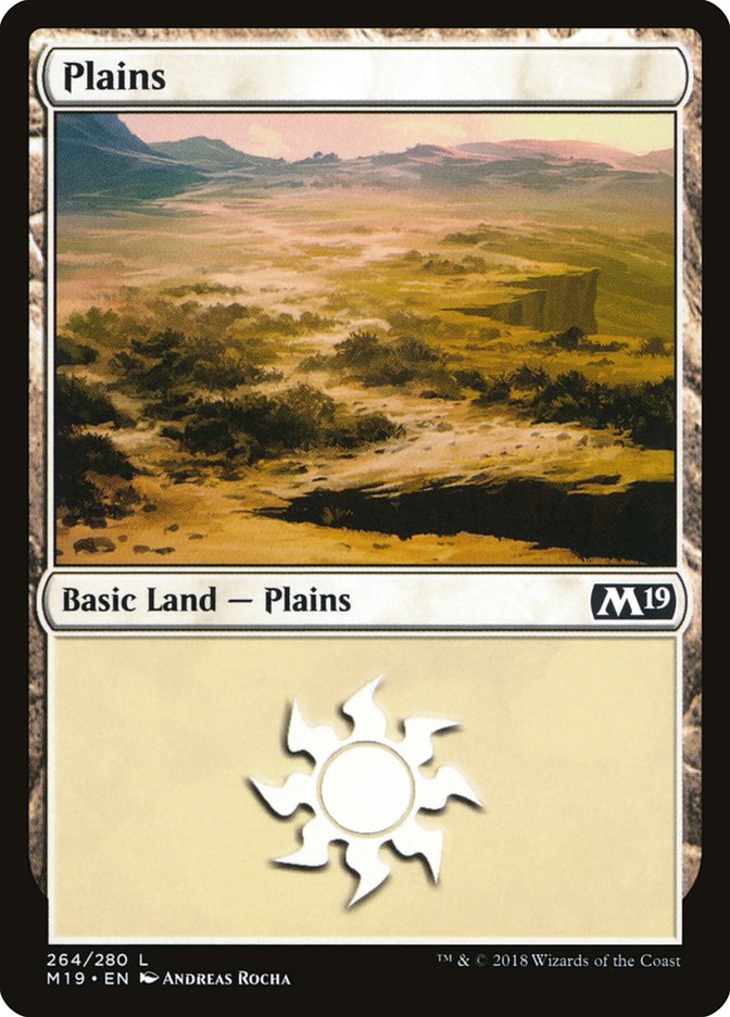 Plains (264) [Core Set 2019] | Dragon's Lair Comics and Fantasy Houston TX