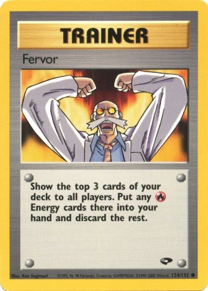 Fervor (124/132) [Gym Challenge Unlimited] | Dragon's Lair Comics and Fantasy Houston TX