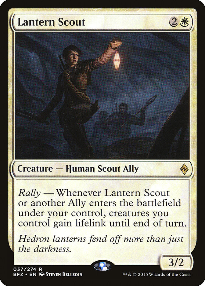 Lantern Scout [Battle for Zendikar] | Dragon's Lair Comics and Fantasy Houston TX