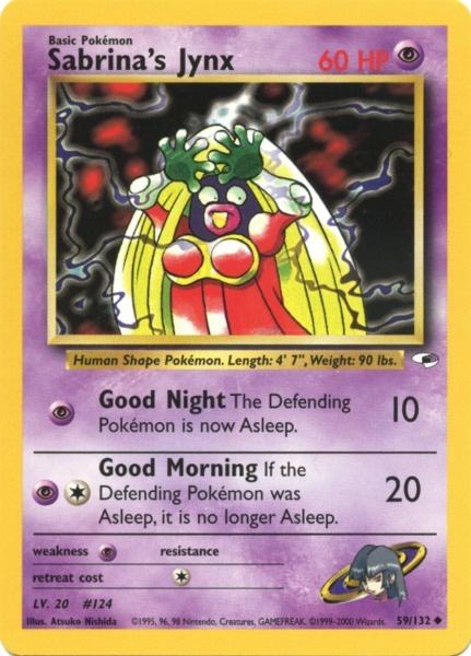 Sabrina's Jynx (59/132) [Gym Heroes Unlimited] | Dragon's Lair Comics and Fantasy Houston TX