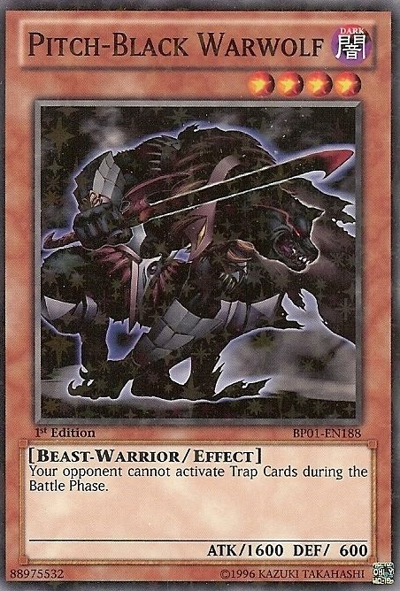 Pitch-Black Warwolf [BP01-EN188] Starfoil Rare | Dragon's Lair Comics and Fantasy Houston TX