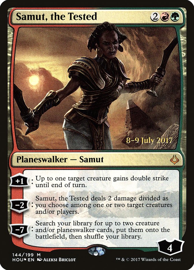 Samut, the Tested [Hour of Devastation Prerelease Promos] | Dragon's Lair Comics and Fantasy Houston TX