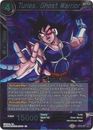 Turles, Ghost Warrior (BT8-097_PR) [Malicious Machinations Prerelease Promos] | Dragon's Lair Comics and Fantasy Houston TX