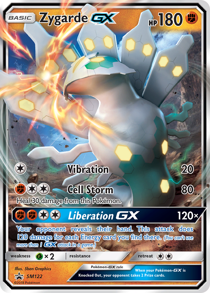 Zygarde GX (SM122) [Sun & Moon: Black Star Promos] | Dragon's Lair Comics and Fantasy Houston TX