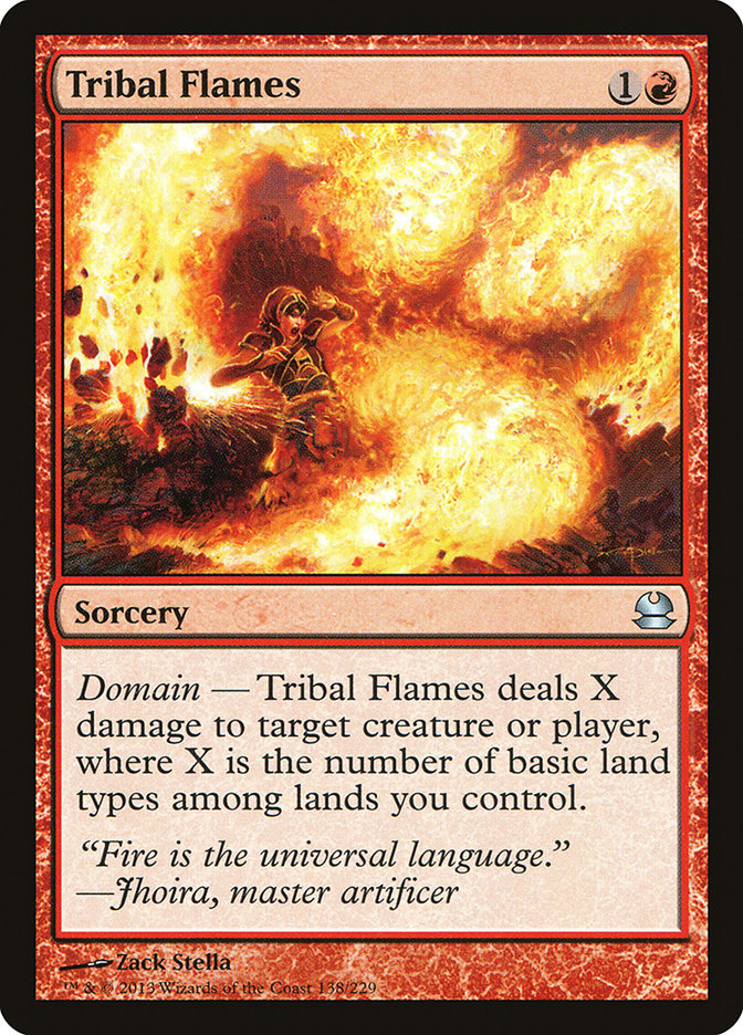 Tribal Flames [Modern Masters] | Dragon's Lair Comics and Fantasy Houston TX