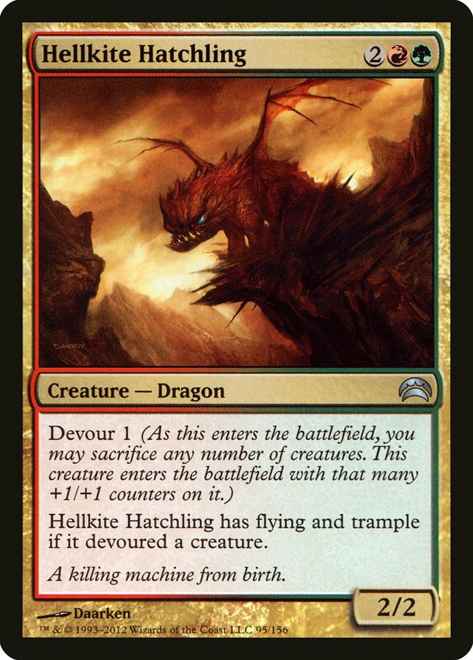 Hellkite Hatchling [Planechase 2012] | Dragon's Lair Comics and Fantasy Houston TX