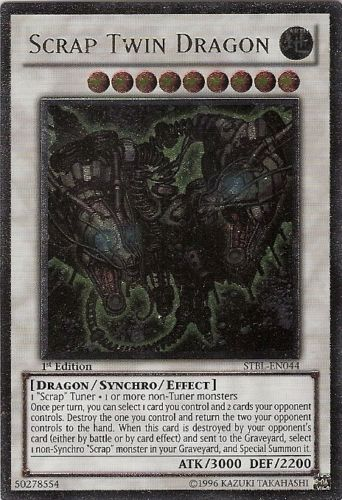 Scrap Twin Dragon [STBL-EN044] Ultimate Rare | Dragon's Lair Comics and Fantasy Houston TX