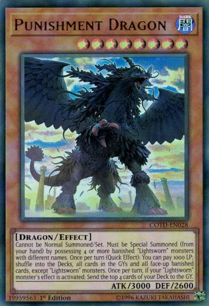 Punishment Dragon [COTD-EN028] Ultra Rare | Dragon's Lair Comics and Fantasy Houston TX