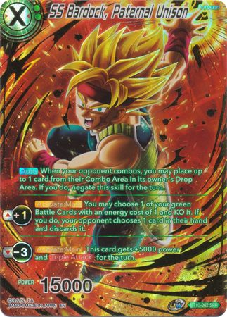 SS Bardock, Paternal Unison (SPR) (BT10-062) [Rise of the Unison Warrior] | Dragon's Lair Comics and Fantasy Houston TX