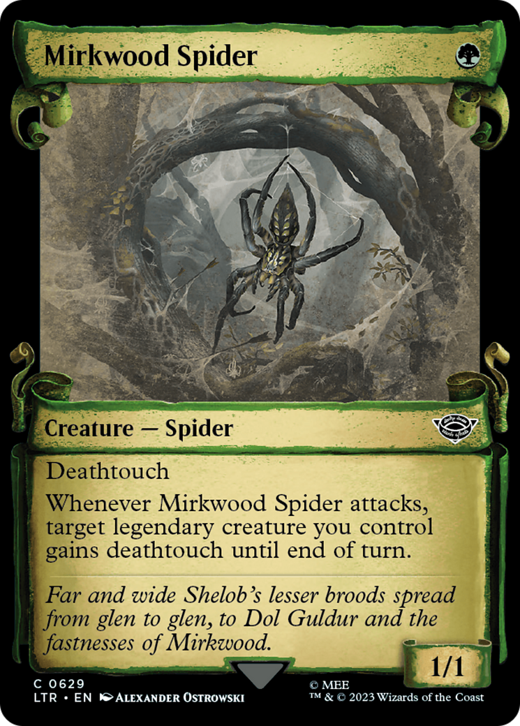 Mirkwood Spider [The Lord of the Rings: Tales of Middle-Earth Showcase Scrolls] | Dragon's Lair Comics and Fantasy Houston TX