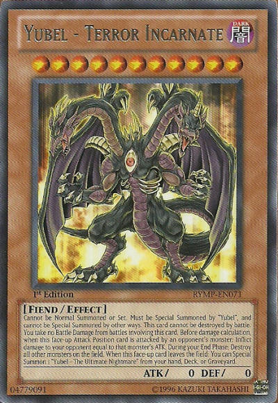 Yubel - Terror Incarnate [RYMP-EN071] Rare | Dragon's Lair Comics and Fantasy Houston TX