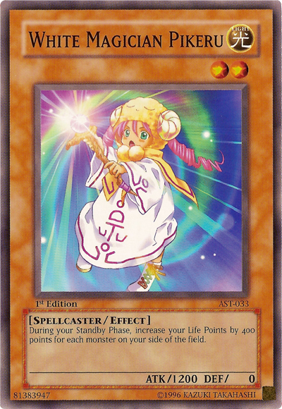 White Magician Pikeru [AST-033] Common | Dragon's Lair Comics and Fantasy Houston TX