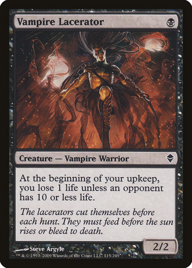 Vampire Lacerator [Zendikar] | Dragon's Lair Comics and Fantasy Houston TX