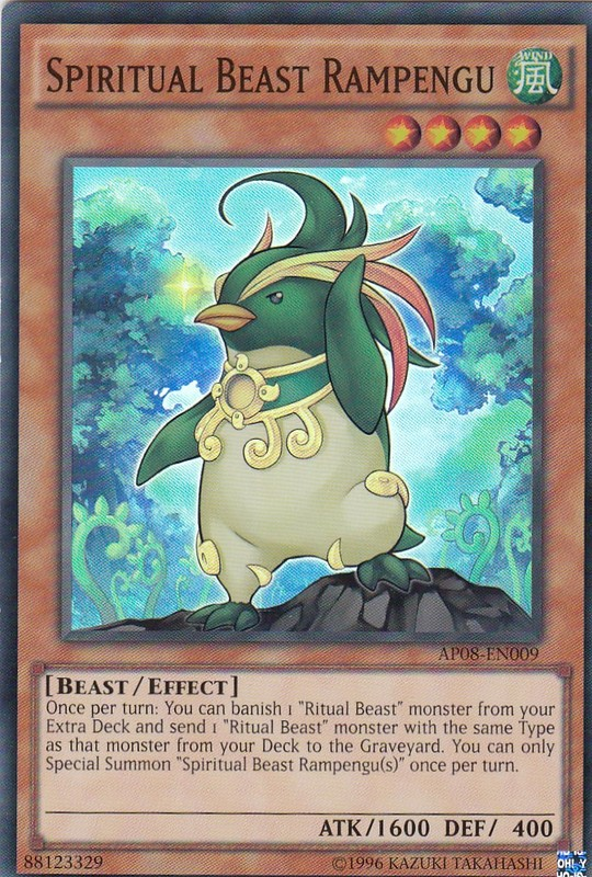 Spiritual Beast Rampengu [AP08-EN009] Super Rare | Dragon's Lair Comics and Fantasy Houston TX