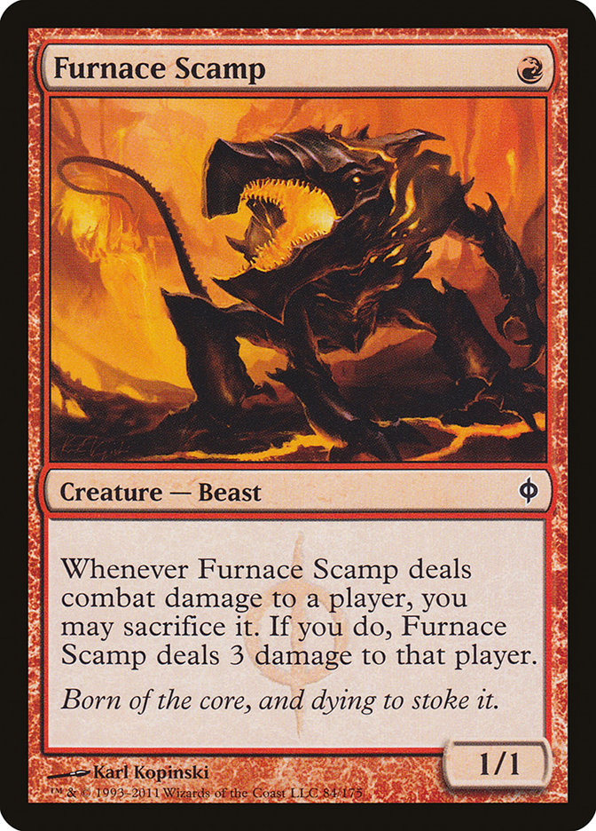 Furnace Scamp [New Phyrexia] | Dragon's Lair Comics and Fantasy Houston TX