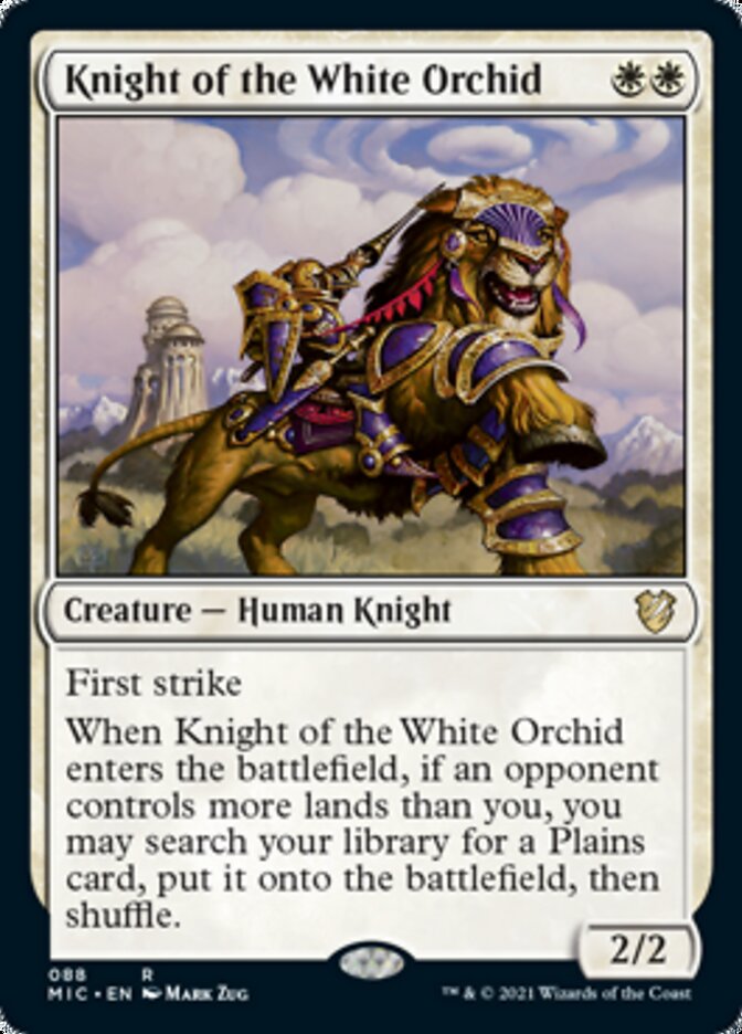 Knight of the White Orchid [Innistrad: Midnight Hunt Commander] | Dragon's Lair Comics and Fantasy Houston TX