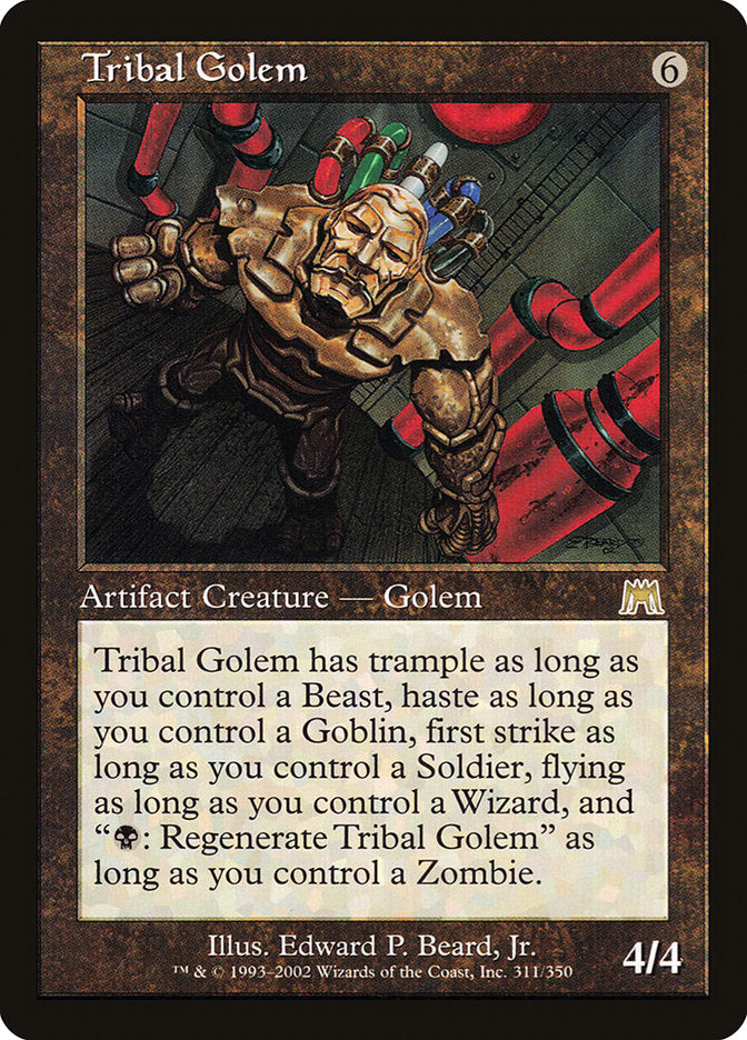 Tribal Golem [Onslaught] | Dragon's Lair Comics and Fantasy Houston TX