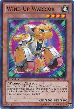 Wind-Up Warrior [BP01-EN170] Starfoil Rare | Dragon's Lair Comics and Fantasy Houston TX