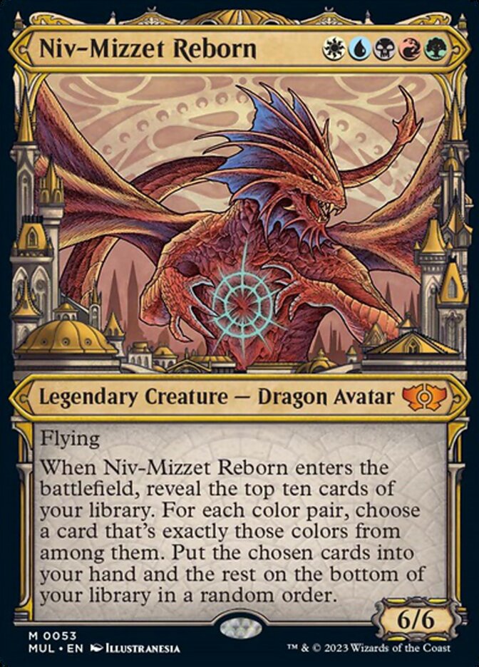 Niv-Mizzet Reborn [Multiverse Legends] | Dragon's Lair Comics and Fantasy Houston TX