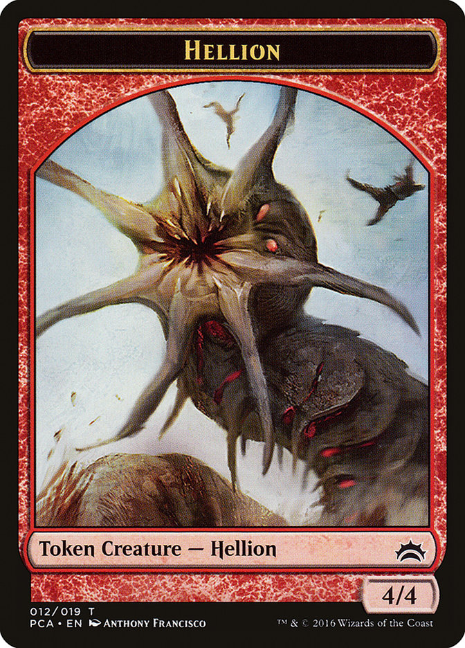 Hellion Token [Planechase Anthology Tokens] | Dragon's Lair Comics and Fantasy Houston TX