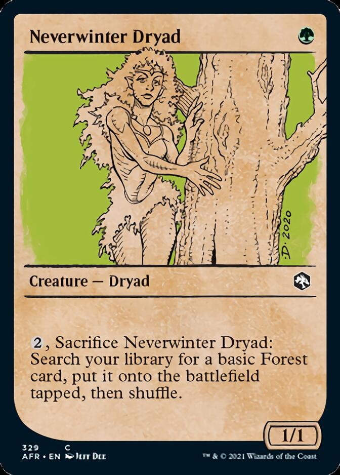 Neverwinter Dryad (Showcase) [Dungeons & Dragons: Adventures in the Forgotten Realms] | Dragon's Lair Comics and Fantasy Houston TX