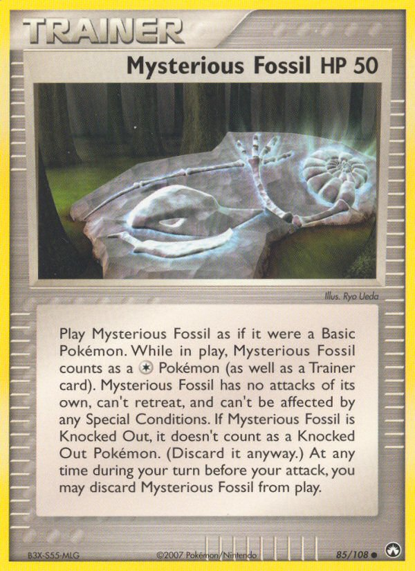 Mysterious Fossil (85/108) [EX: Power Keepers] | Dragon's Lair Comics and Fantasy Houston TX