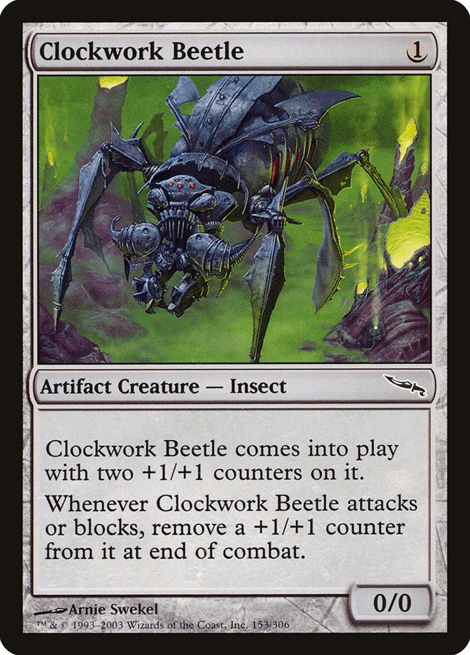 Clockwork Beetle [Mirrodin] | Dragon's Lair Comics and Fantasy Houston TX