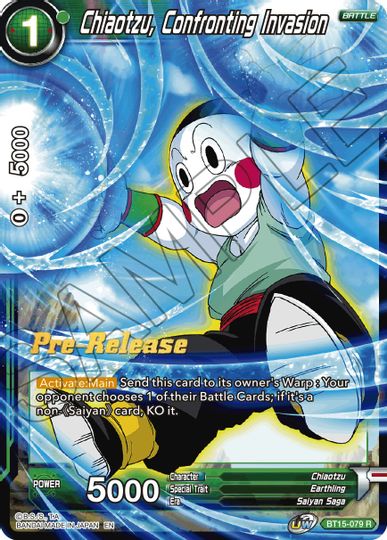 Chiaotzu, Confronting Invasion (BT15-079) [Saiyan Showdown Prerelease Promos] | Dragon's Lair Comics and Fantasy Houston TX